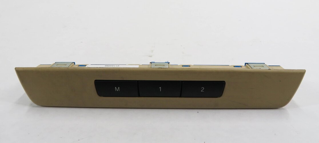 Thumbnail 8: 2013 BMW 535i (F10) LEFT DRIVER POWER SEAT ADJUSTMENT SWITCH (BEIGE MEMORY)