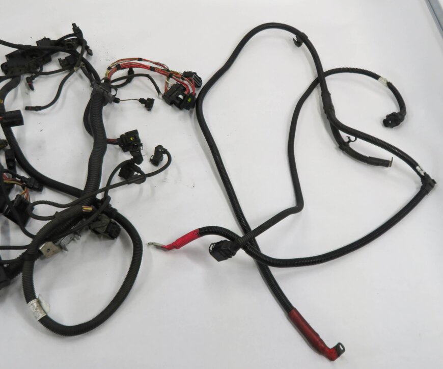 Thumbnail 2: 2013 BMW ACTIVE HYBRID 5 (F10) 3.0L N55 TURBO MOTOR ENGINE WIRE WIRING HARNESS