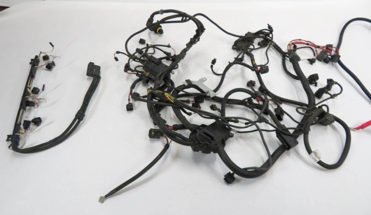 Thumbnail 3: 2013 BMW ACTIVE HYBRID 5 (F10) 3.0L N55 TURBO MOTOR ENGINE WIRE WIRING HARNESS