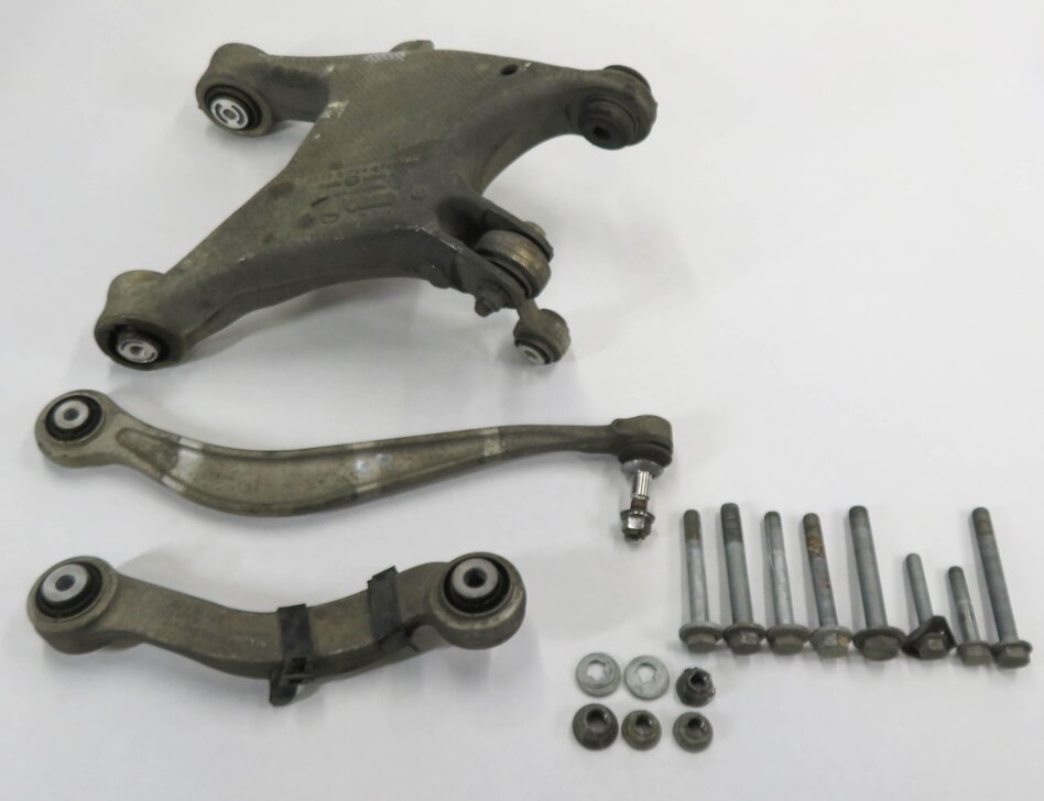 11-19 BMW 535i 550i 640i 650i 740i 750i (F01 F10) RIGHT REAR CONTROL ARM SET-3