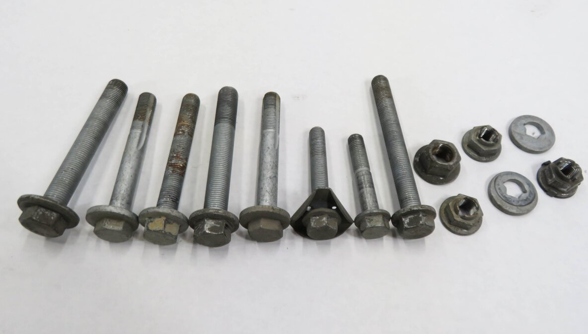 Thumbnail 9: 11-19 BMW 535i 550i 640i 650i 740i 750i (F01 F10) RIGHT REAR CONTROL ARM SET-3
