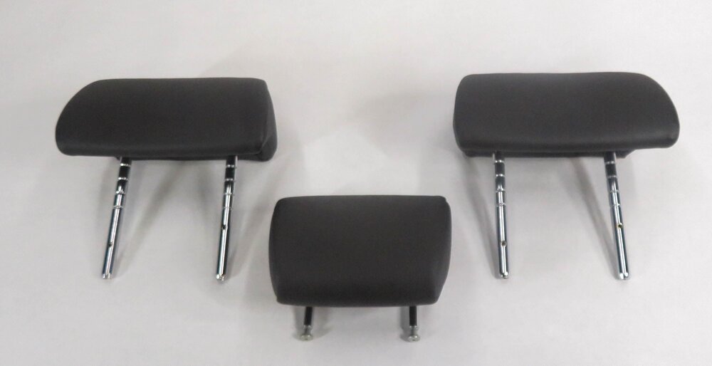 Thumbnail 2: 2012 BMW 740i (F01) FRONT LEFT & RIGHT ACTIVE HEADREST SET-2 (BLACK LEATHER)