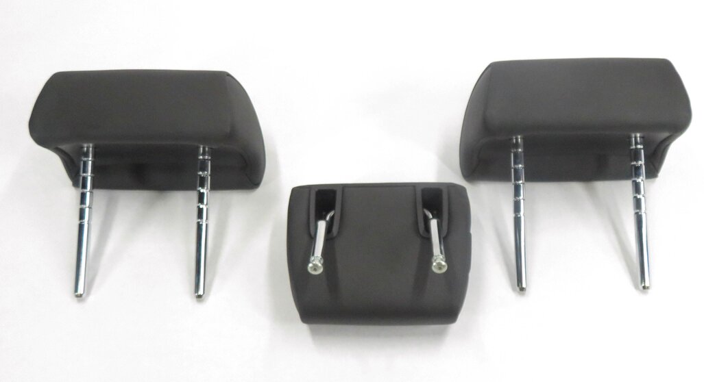 Thumbnail 5: 2012 BMW 740i (F01) FRONT LEFT & RIGHT ACTIVE HEADREST SET-2 (BLACK LEATHER)