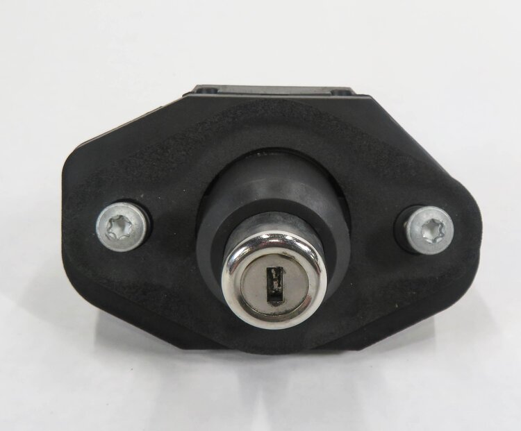 Thumbnail 4: 2012 BMW 740i (F01) LEFT DRIVER DOOR HANDLE TRUNK LOCK CYLINDER & KEY SET-3