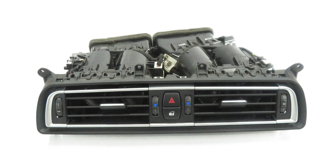 Thumbnail 2: 2012 BMW 740i (F01) FRONT CENTER DASH HEATER A/C AIR VENT w/ HAZARD & LOCK