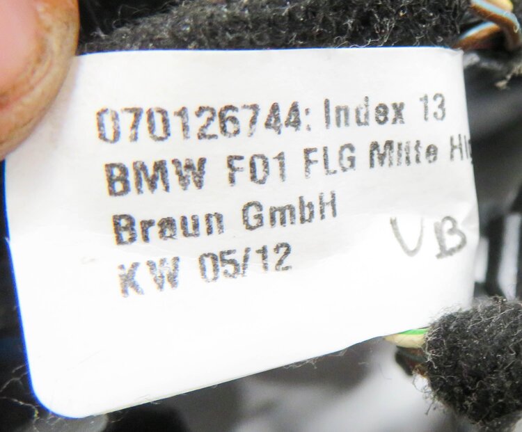 Thumbnail 6: 2012 BMW 740i (F01) FRONT CENTER DASH HEATER A/C AIR VENT w/ HAZARD & LOCK