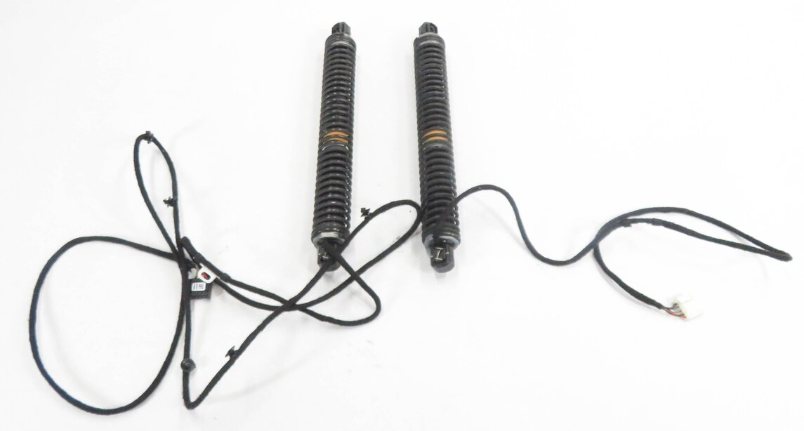 Thumbnail 2: 2012 BMW 740i (F01) LEFT & RIGHT REAR ELECTRIC TRUNK SHOCK STRUT SET-2
