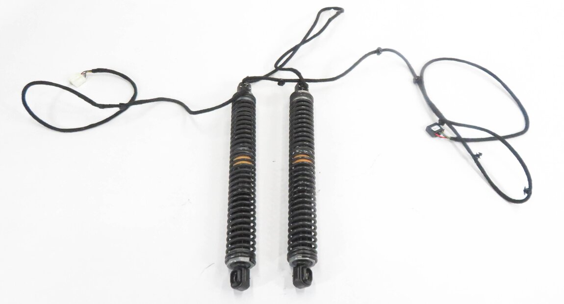 Thumbnail 4: 2012 BMW 740i (F01) LEFT & RIGHT REAR ELECTRIC TRUNK SHOCK STRUT SET-2