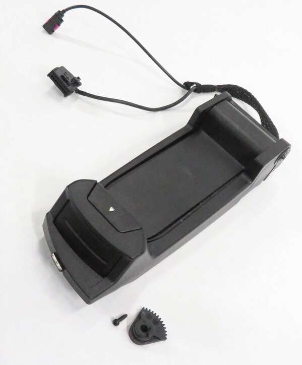 2012 BMW 740i (F01) FRONT CENTER CONSOLE CELL PHONE SNAP IN CRADLE CHARGER