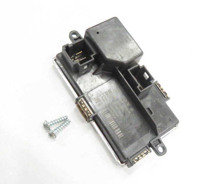 2012 BMW 740i (F01) FRONT HEATER A/C BLOWER FAN MOTOR SPEED RESISTOR