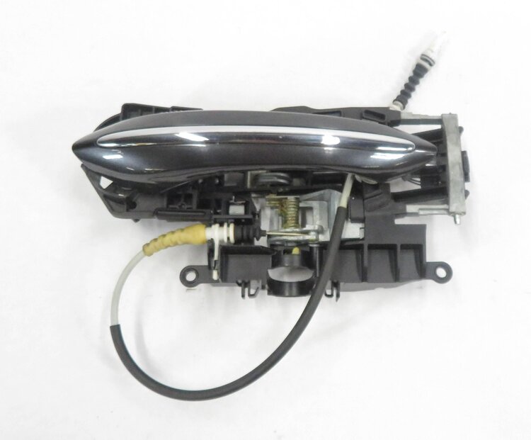 Thumbnail 4: 09-18 BMW 528i 535i 550i 740i 750i 760i RIGHT FRONT COMFORT DOOR HANDLE (GRAY)