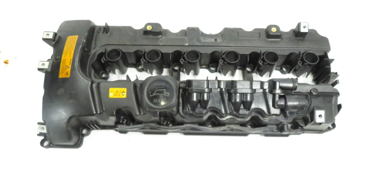 Thumbnail 4: 07-16 BMW 335i 535i 740i X6 Z4 (E60 E90) 3.0L N54 TWIN TURBO ENGINE VALVE COVER