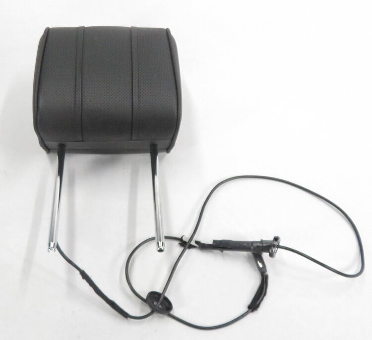 Thumbnail 2: 2011 RANGE ROVER (L322) LEFT FRONT DRIVER HEADREST w/ SCREEN (JET BLACK)