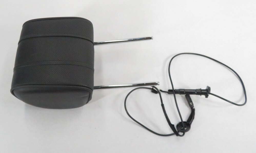 Thumbnail 3: 2011 RANGE ROVER (L322) LEFT FRONT DRIVER HEADREST w/ SCREEN (JET BLACK)