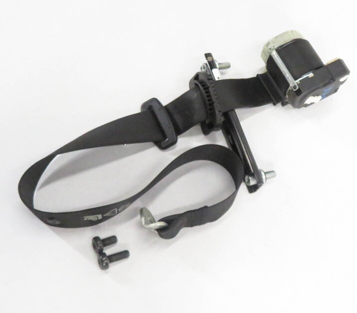 11 RANGE ROVER (L322) RIGHT REAR 2nd SECOND ROW SEAT SEATBELT RETRACTOR (BLACK)