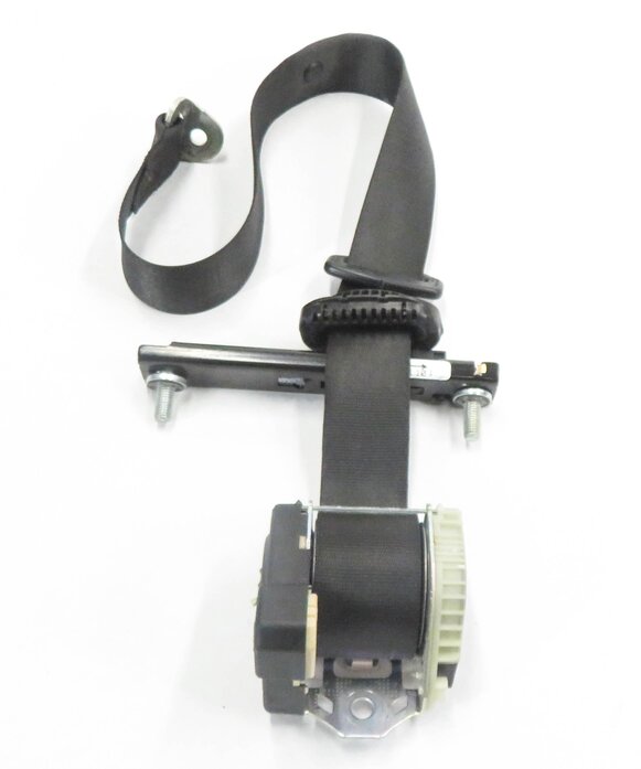 Thumbnail 4: 11 RANGE ROVER (L322) RIGHT REAR 2nd SECOND ROW SEAT SEATBELT RETRACTOR (BLACK)