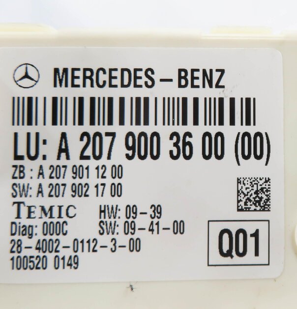 Thumbnail 6: 2010-2011 MERCEDES BENZ E350 E550 (C207) COUPE - QUARTER WINDOW CONTROL MODULE