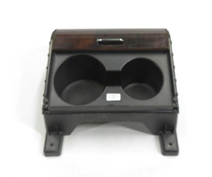 Thumbnail 2: 2011 MERCEDES BENZ E550 (W207) REAR CENTER CONSOLE CUP HOLDER (BURRED WALNUT)