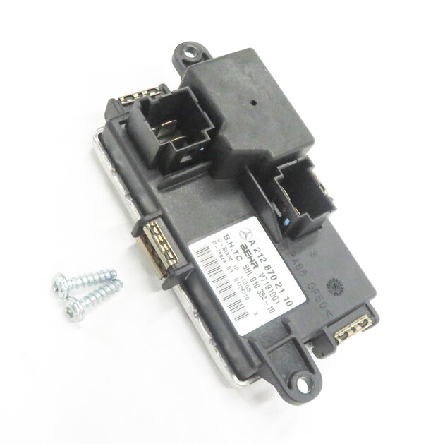 2011 MERCEDES BENZ E550 (W207) FRONT HEATER A/C BLOWER FAN MOTOR SPEED RESISTOR