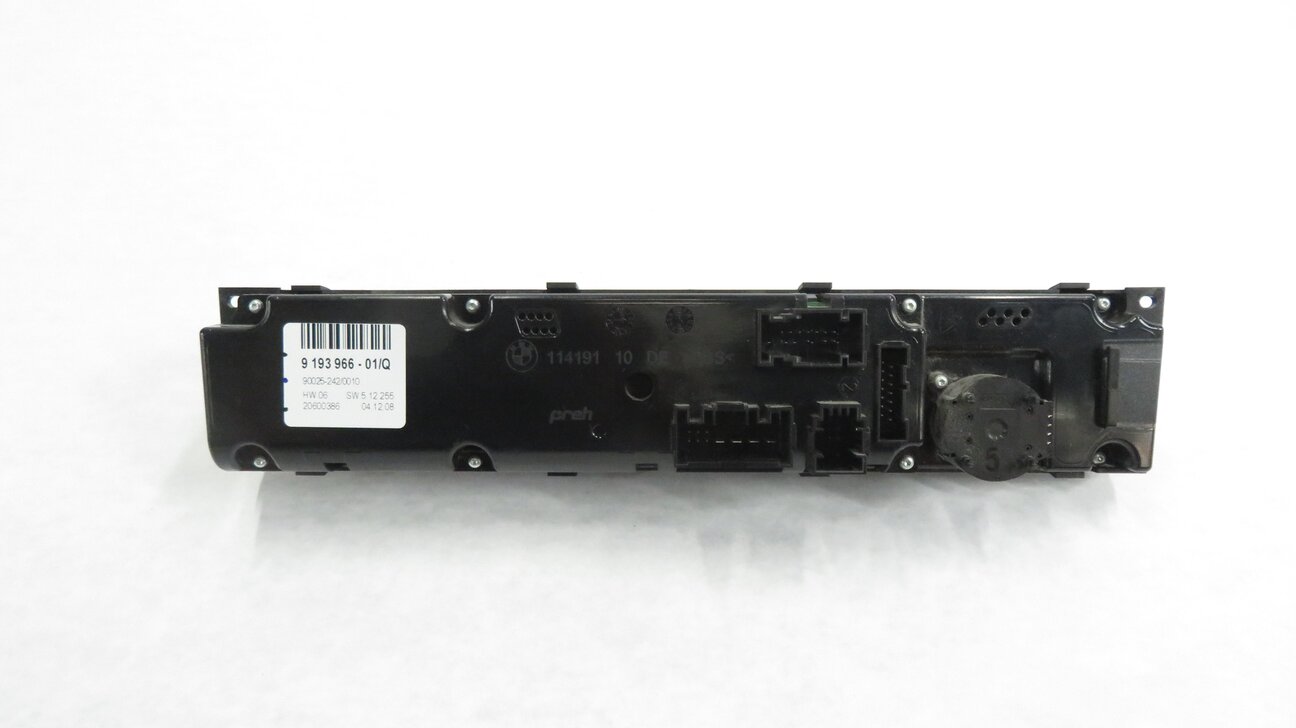 Thumbnail 5: 07-14 BMW X5 X5M X6 X6M (E70 E71) - FRONT CLIMATE TEMPERATURE CONTROL (4-ZONE)