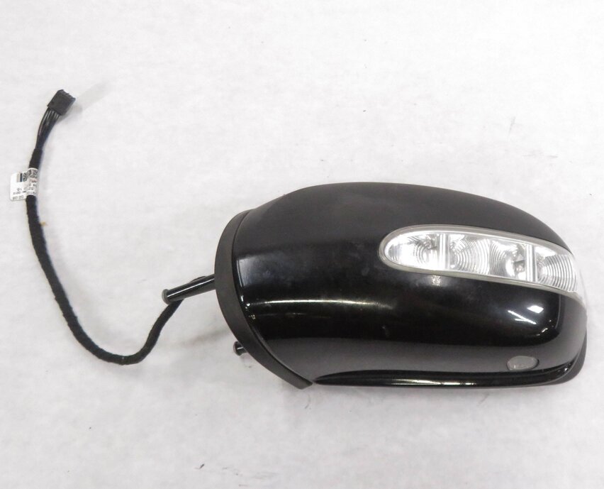 Thumbnail 5: 06-08 MERCEDES ML320 ML350 ML500 ML550 (W164) DRIVER HEATED DOOR MIRROR (BLACK)