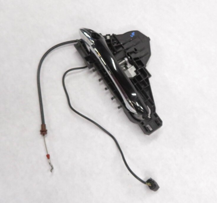 2008 MERCEDES ML350 (W164) LEFT FRONT DRIVER EXTERIOR DOOR HANDLE (BLACK 197U)
