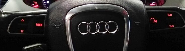 Thumbnail 2: 2010 AUDI A4 (B8 8K) STEERING MODE VOICE VOLUME SWITCH BUTTON SET-2