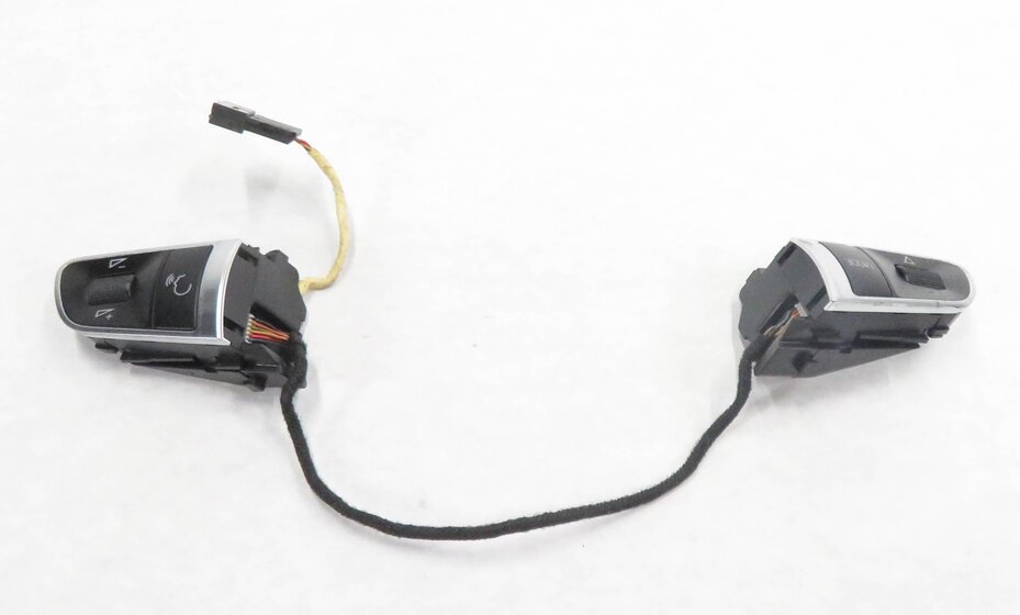 Thumbnail 5: 2010 AUDI A4 (B8 8K) STEERING MODE VOICE VOLUME SWITCH BUTTON SET-2