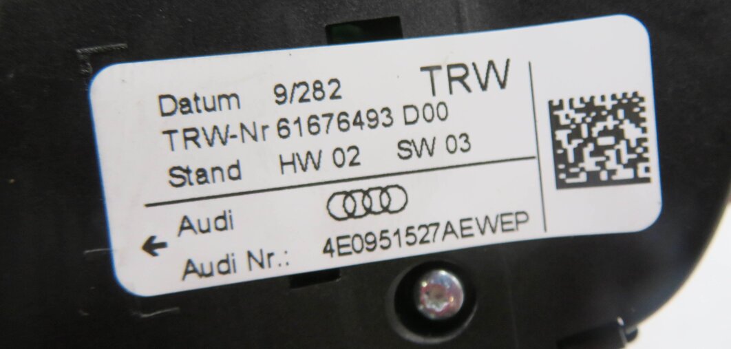 Thumbnail 7: 2010 AUDI A4 (B8 8K) STEERING MODE VOICE VOLUME SWITCH BUTTON SET-2