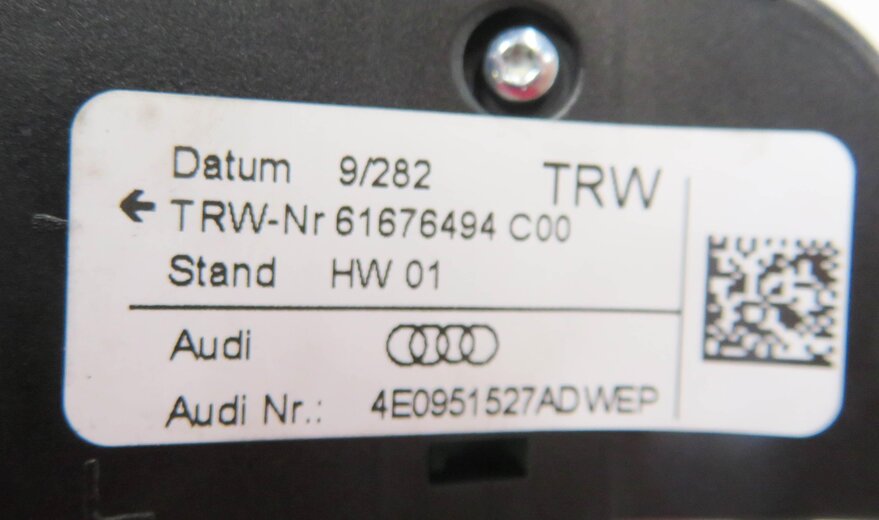 Thumbnail 9: 2010 AUDI A4 (B8 8K) STEERING MODE VOICE VOLUME SWITCH BUTTON SET-2