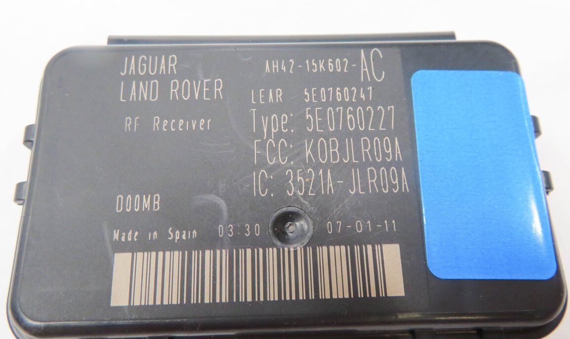Thumbnail 20: 2011 LAND ROVER LR4 - 5.0L AJ133 ENGINE BODY FUSE BOX IMMOBILIZER MODULE KEY SET