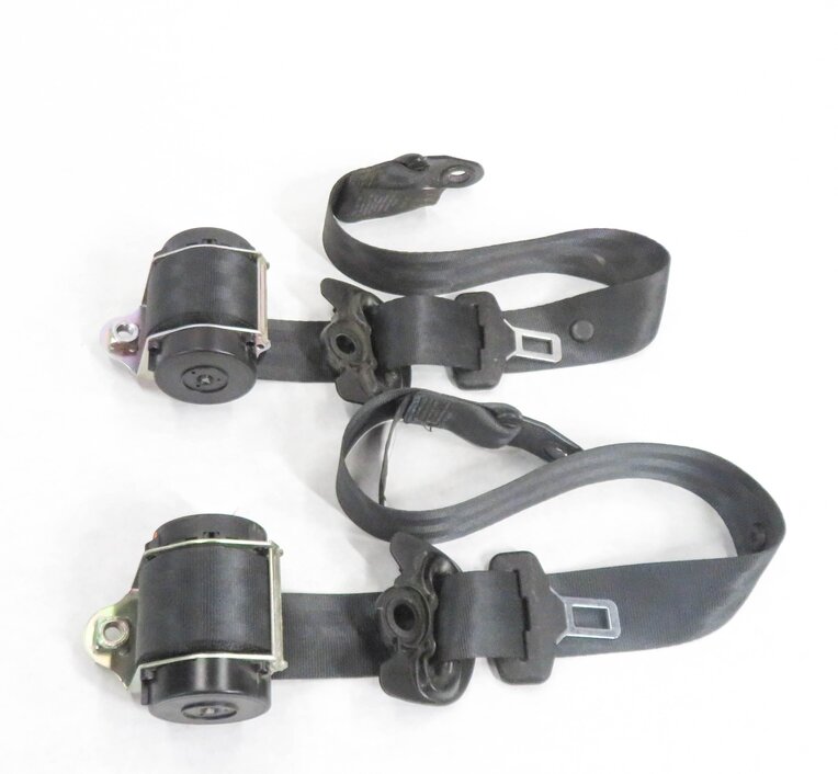 Thumbnail 3: 2011 LAND ROVER LR4 - LEFT & RIGHT REAR 2nd ROW SEATBELT RETRACTOR SET-2 (BLACK)