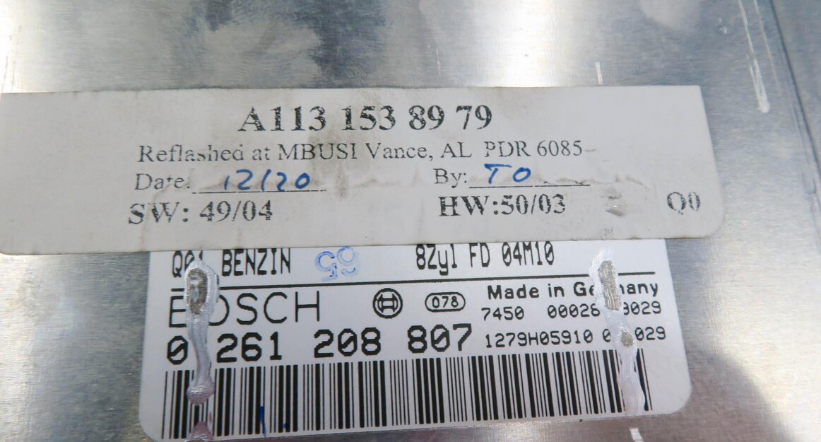 Thumbnail 6: 2006 MERCEDES ML500 (W164) 5.0L V8 ENGINE CONTROL MODULE COMPUTER