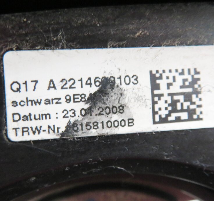 Thumbnail 7: 2007-2008 MERCEDES S550 S600 S63 S65 (W221) LEFT DRIVER STEERING (BLACK)