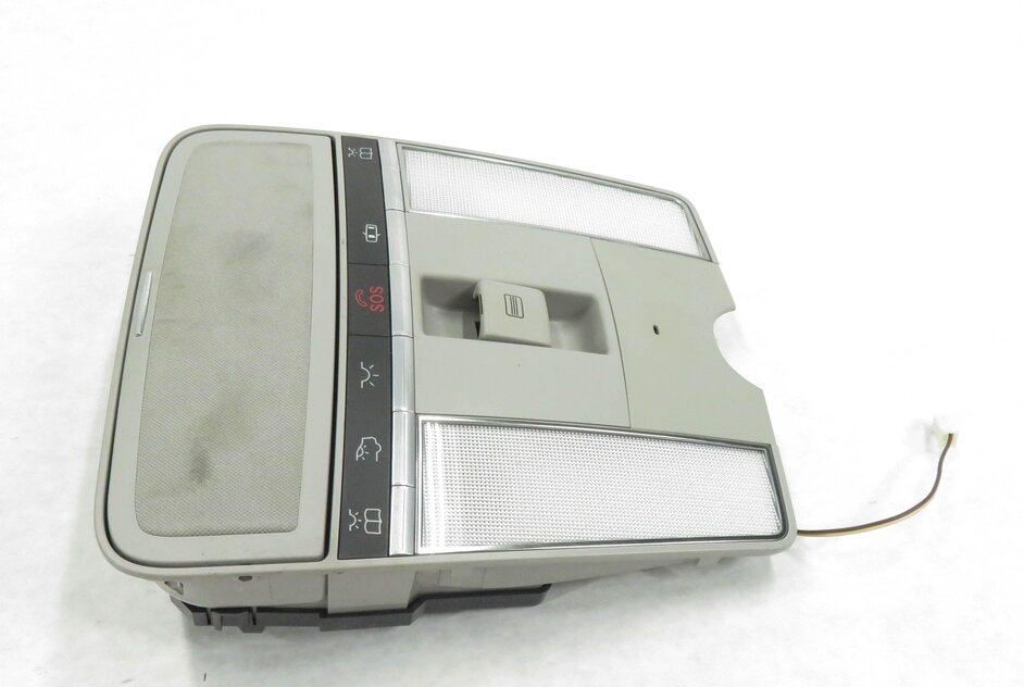 Thumbnail 4: 2008 MERCEDES S550 (W221) FRONT DOME LIGHT MAP READING COURTESY LAMP (GRAY)