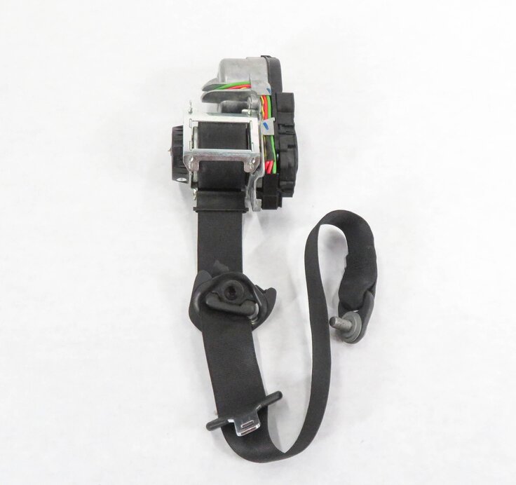 Thumbnail 2: 08-10 MERCEDES S450 S550 S600 S63 (W221) LEFT FRONT SEATBELT RETRACTOR (BLACK)