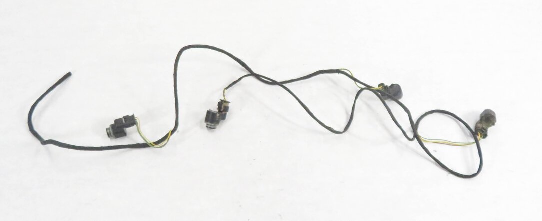 Thumbnail 2: 2010 BMW 750i (F01) REAR PDC PARK DISTANCE SENSOR SET-4 w/ HARNESS (BLACK 475)