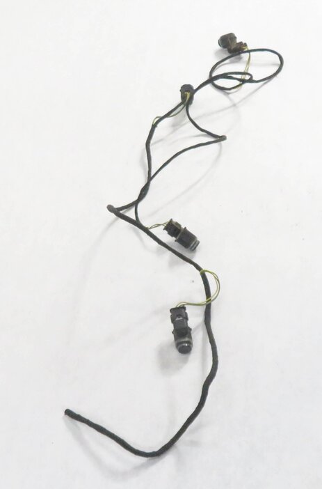 Thumbnail 4: 2010 BMW 750i (F01) REAR PDC PARK DISTANCE SENSOR SET-4 w/ HARNESS (BLACK 475)