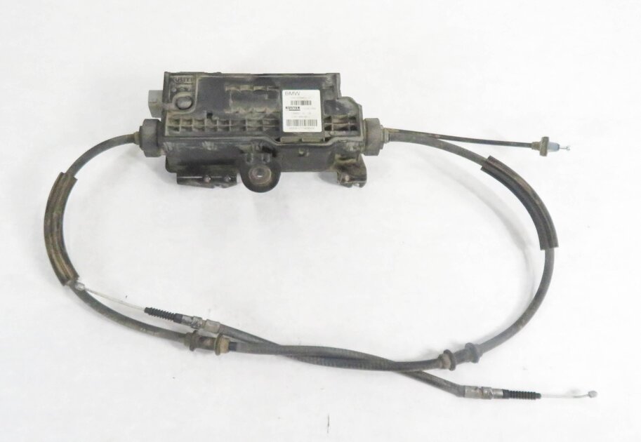Thumbnail 2: 2010 BMW 750i (F01) EMERGENCY ELECTRONIC PARKING BRAKE ACTUATOR MOTOR w/ CABLES