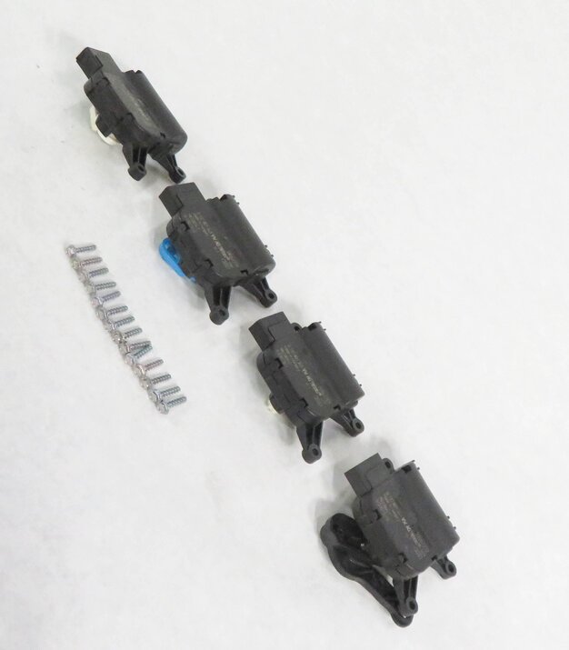 2013 AUDI A3 (8P) HVAC HEATER A/C AIR BOX BLEND DOOR SERVO ACTUATOR MOTOR SET-4