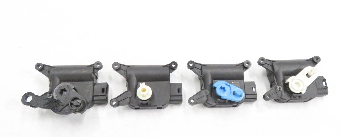Thumbnail 5: 2013 AUDI A3 (8P) HVAC HEATER A/C AIR BOX BLEND DOOR SERVO ACTUATOR MOTOR SET-4