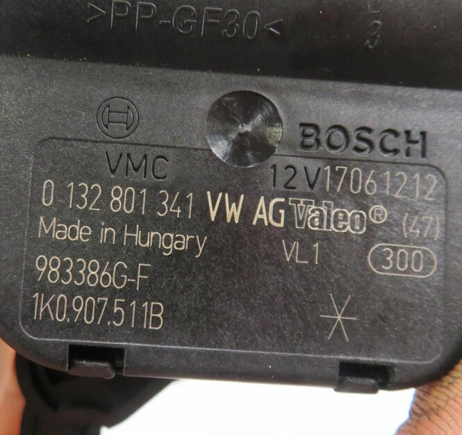 Thumbnail 6: 2013 AUDI A3 (8P) HVAC HEATER A/C AIR BOX BLEND DOOR SERVO ACTUATOR MOTOR SET-4
