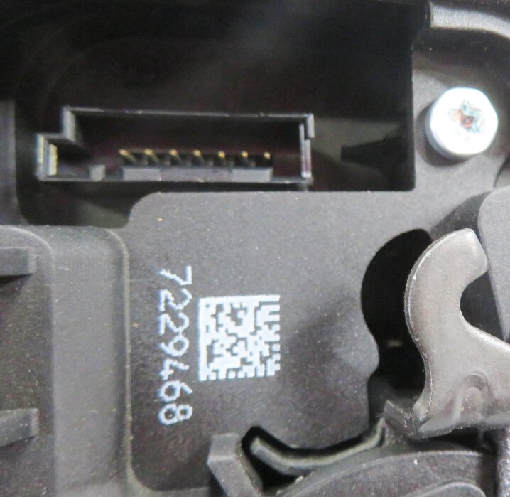 Thumbnail 5: 10-18 BMW 3/4/5/7/X3/X4/X6 RIGHT SIDE REAR DOOR POWER LOCK LATCH ACTUATOR MOTOR