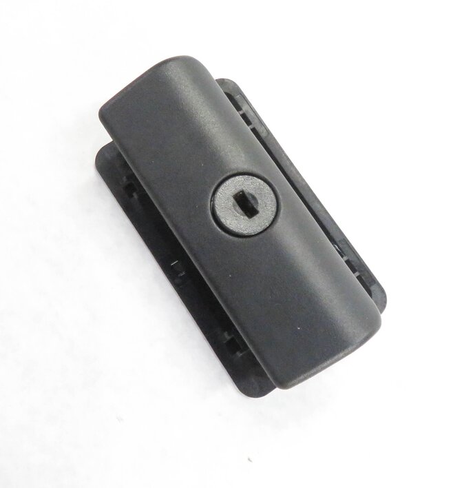 2011 BMW 335i (E90) GLOVE BOX HANDLE LOCK LATCH (BLACK)