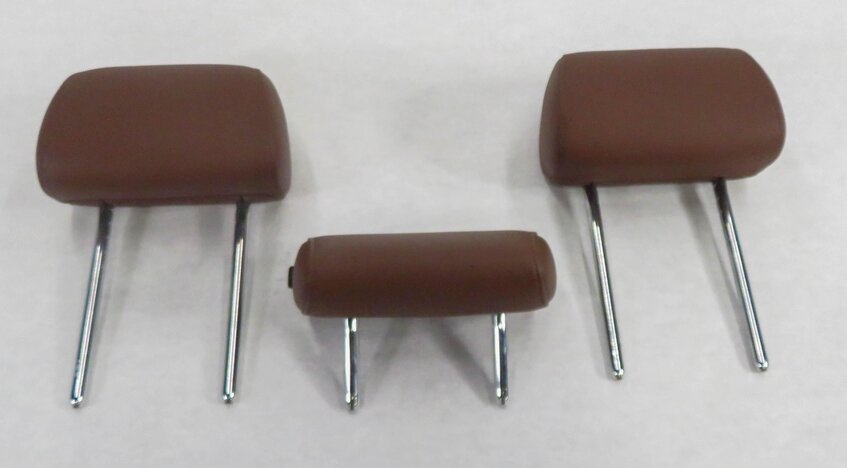 Thumbnail 2: 2011 BMW 535i (F10) REAR LEFT / CENTER / RIGHT - HEADREST SET-3 (CINNAMON BROWN)