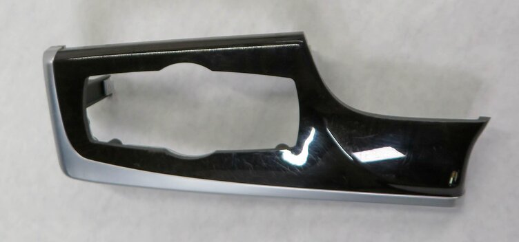Thumbnail 4: 2011 BMW 535i (F10) DASH DOOR CONSOLE (FINE ASH GRAIN) WOOD TRIM PANEL SET-7