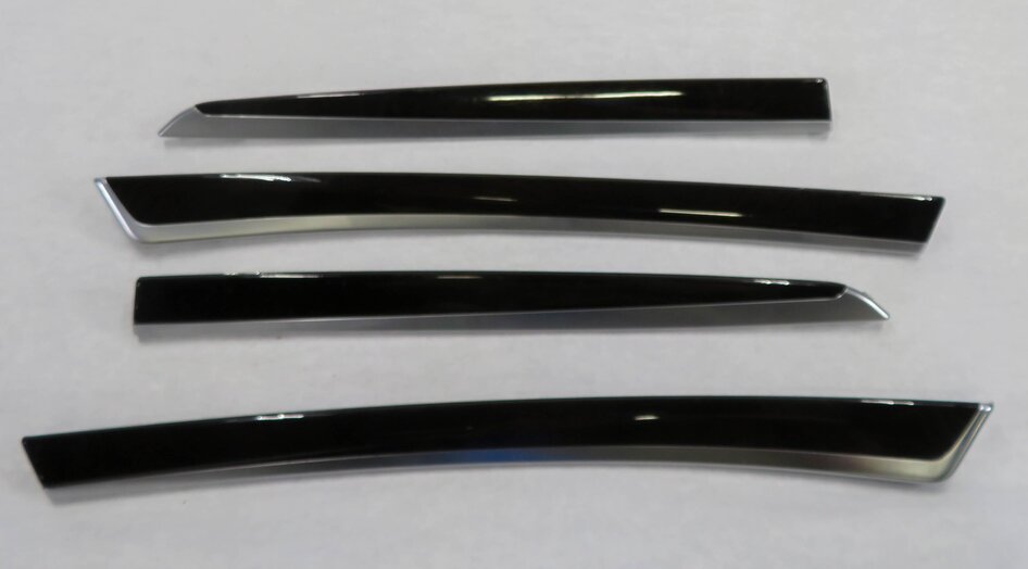 Thumbnail 6: 2011 BMW 535i (F10) DASH DOOR CONSOLE (FINE ASH GRAIN) WOOD TRIM PANEL SET-7