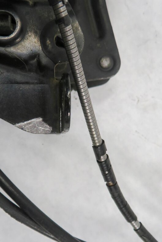Thumbnail 8: 2011 BMW 535i (F10) FRONT LEFT & RIGHT LOWER HOOD LOCK LATCH SET-2 w/ CABLE
