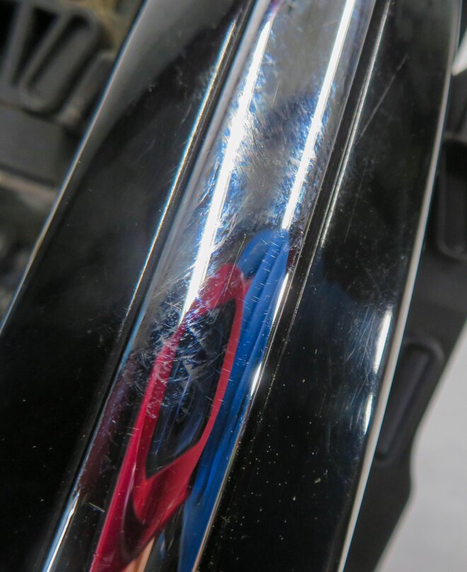 Thumbnail 9: 2011-2016 BMW 528i 535i 550i M5 (F10) LEFT REAR DOOR HANDLE w/ LIGHT (BLACK 668)