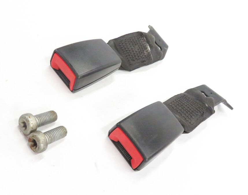 2008 BMW M3 ///M (E93) CONVERTIBLE - REAR SEATBELT BUCKLE RECEIVER SET-2